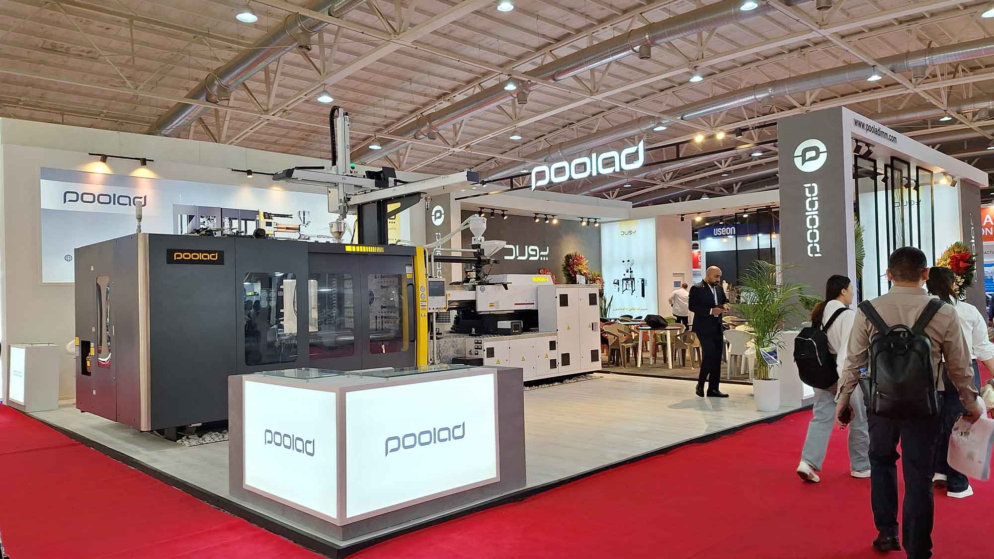 حضور  قدرتمند پولادماشین در ایران‌‌پلاست 19