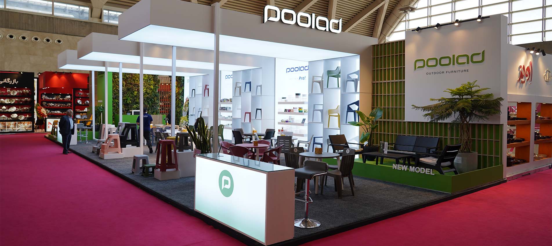 حضور مؤثر پولادماشین در نمایشگاه  بین المللی خانه و آشپزخانه آذر 1404